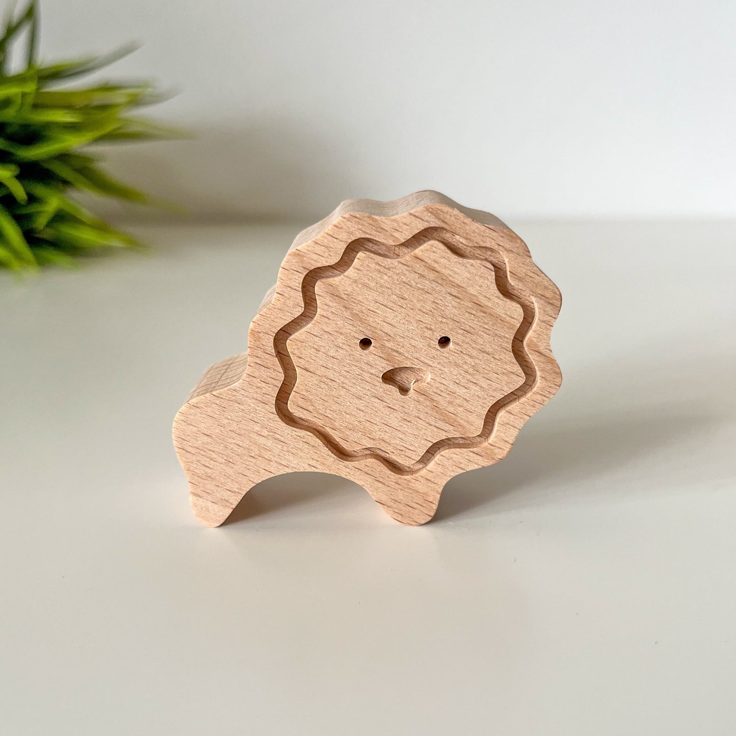 Möbelgriff Safari aus Holz für Kinderzimmer Kommoden und Schranktüren