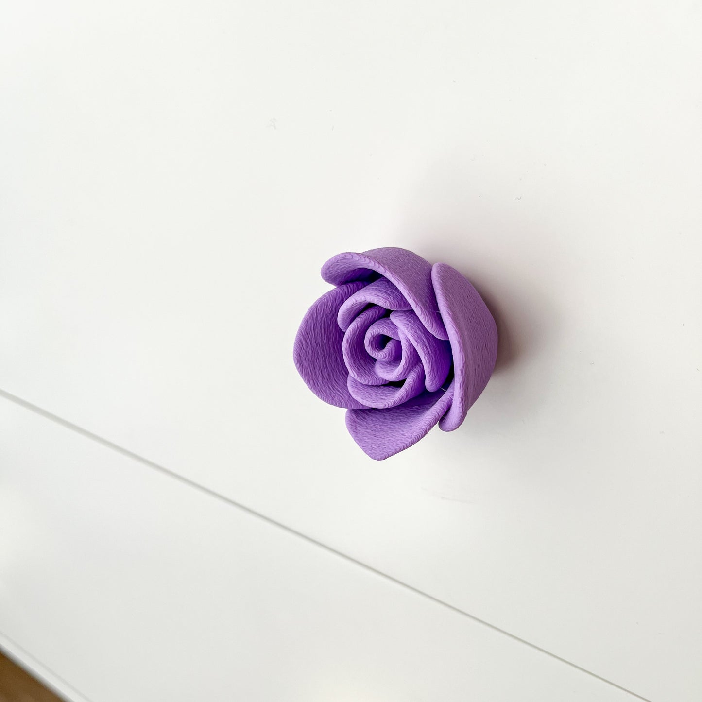 Möbelgriff Blüte für Kinderzimmer Kommode und Schrank | Griff für Hemnes Kommode |Wickelkommode Griff Babyzimmer | Schrank Möbelknopf Blüte