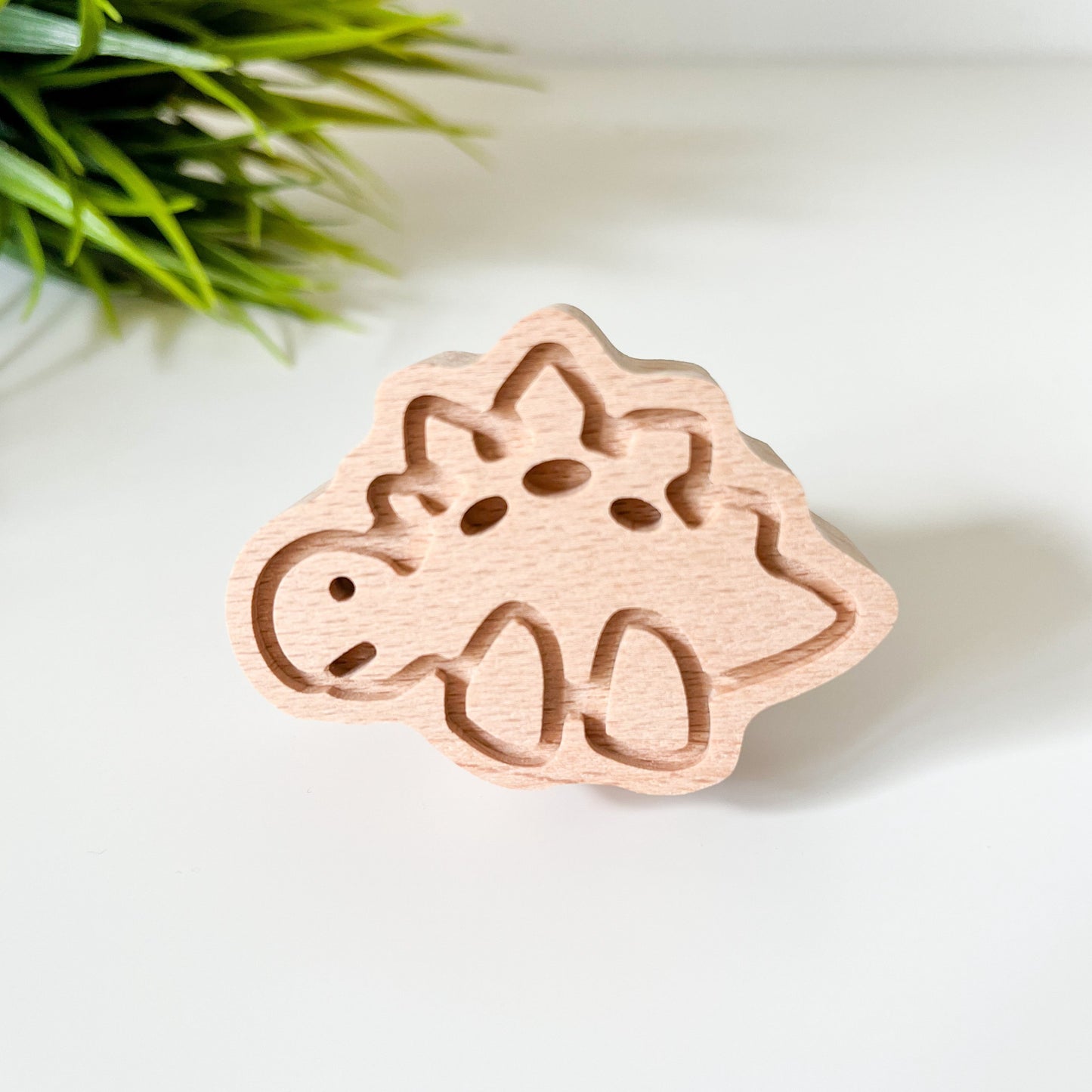 Dinosaurier Holz Knöpfe