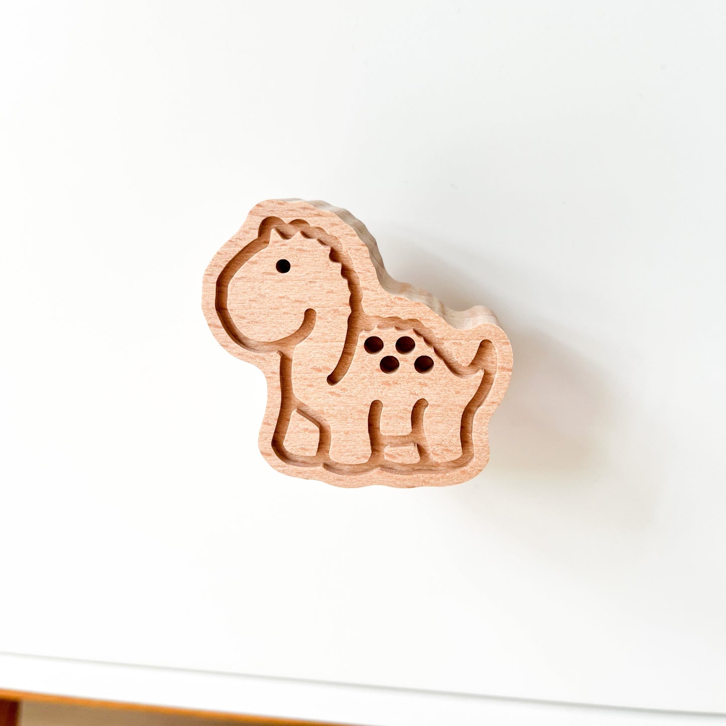 Dinosaurier Holz Knöpfe