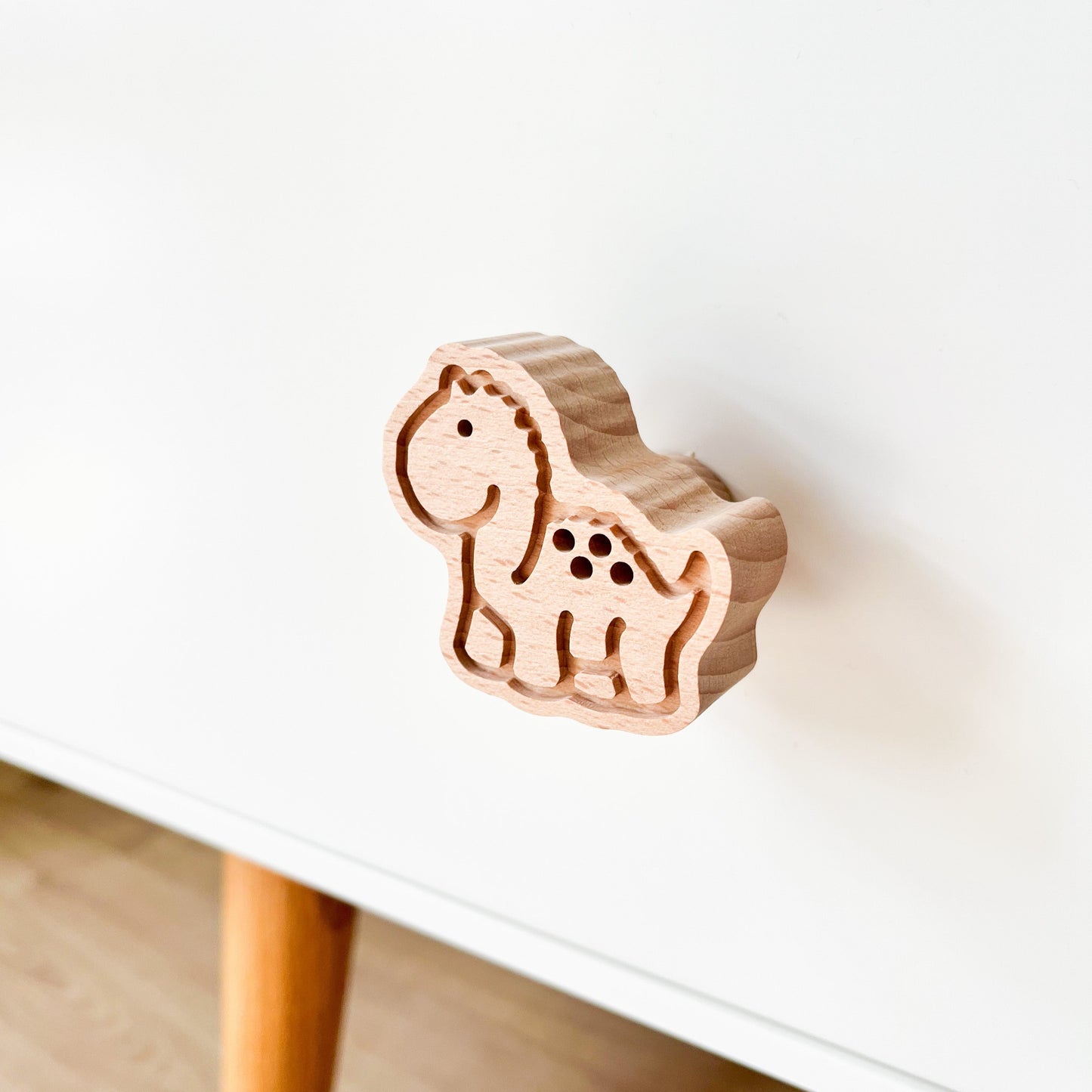 Dinosaurier Holz Knöpfe