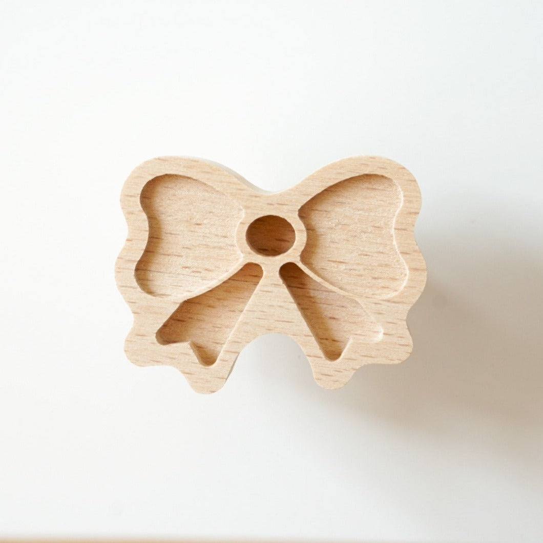 Schleife Holz Knopf für Schubladen oder Schränke
