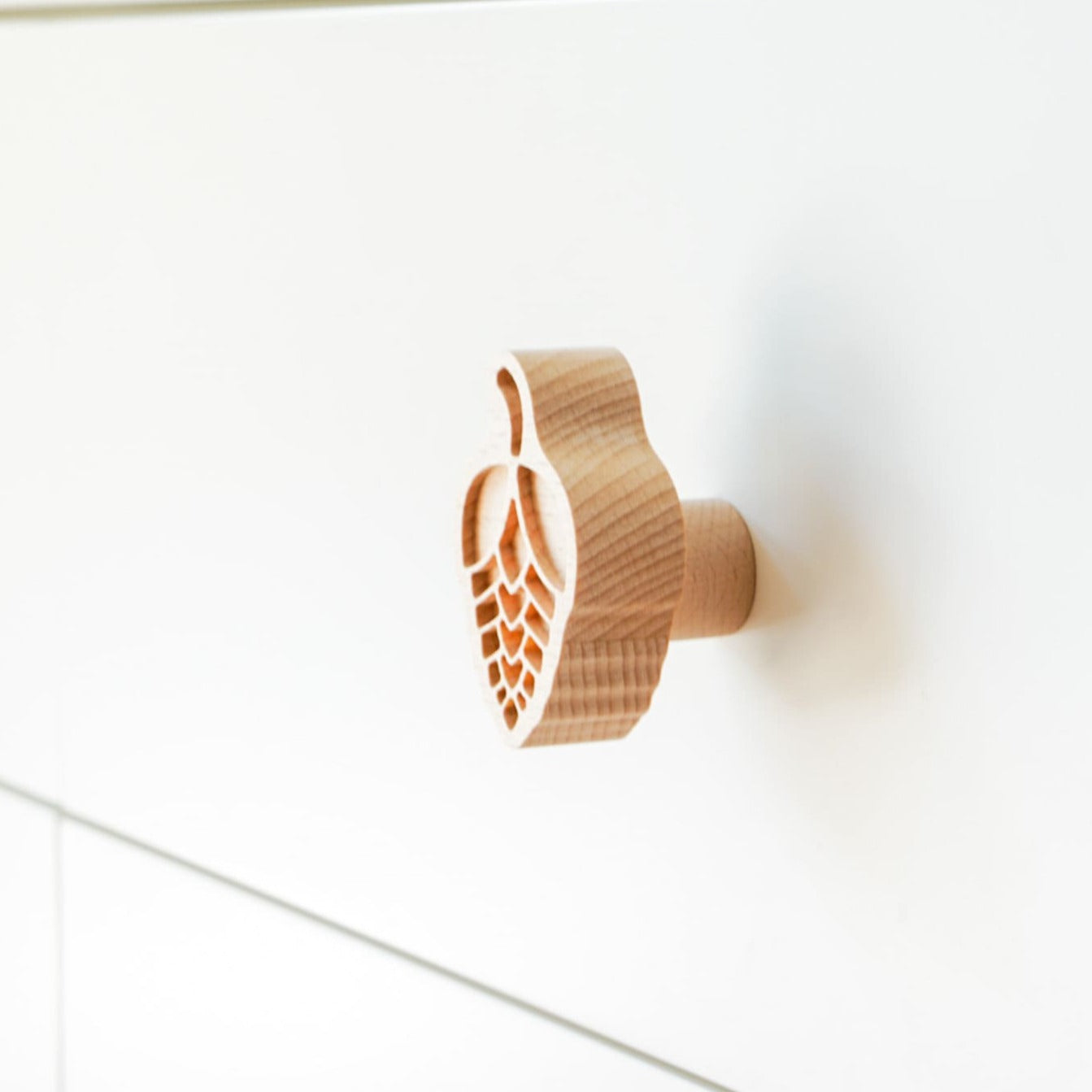 Zapfen Holz Knopf für Schubladen und Schränke