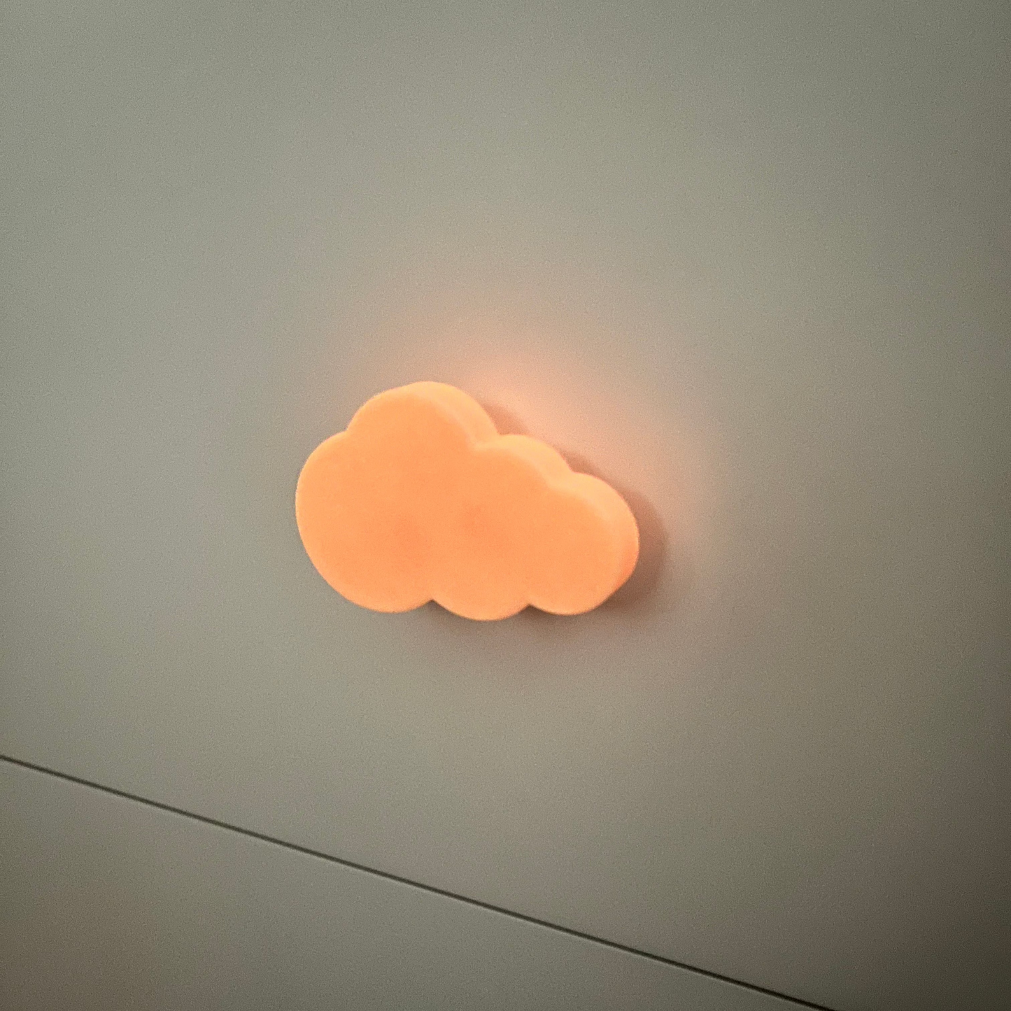 Möbelgriff Wolke in weiß als Set